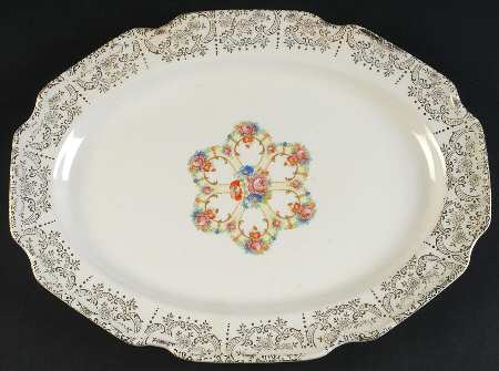 SAB71 (Rim) 13" Oval Serving Platter