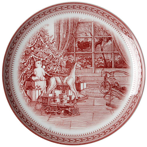 St. Nick Salad Plates & Mugs Salad/Dessert Plate by Spode