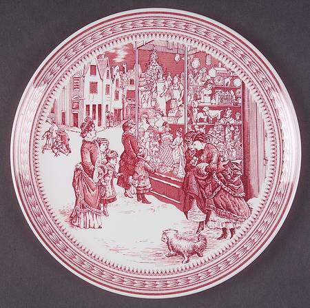 St. Nick Salad Plates & Mugs Salad/Dessert Plate by Spode