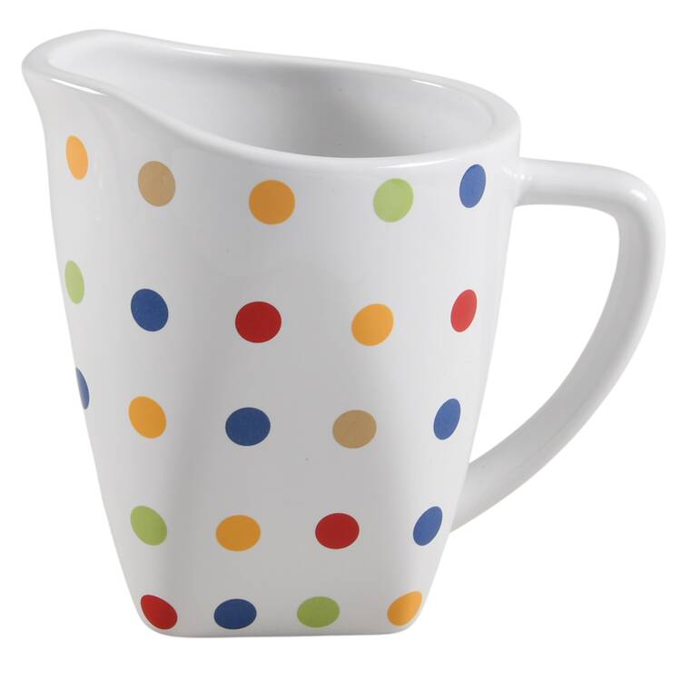 Forma Polka Dots Creamer by Signature