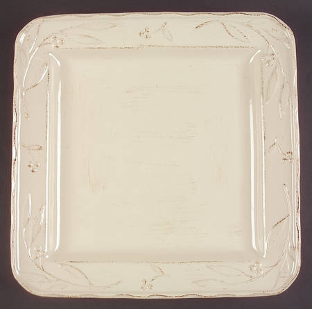 Bella Ivory 14" Square Platter
