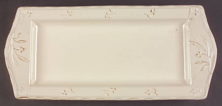 Bella Ivory 18" Rectangular Serving Platter