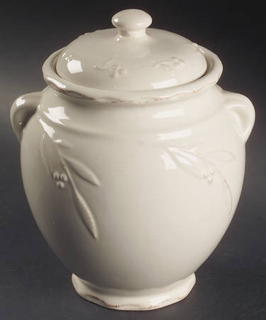 Bella Ivory Large Canister & Lid
