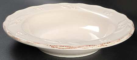 Bella Ivory Large Rim Soup Bowl