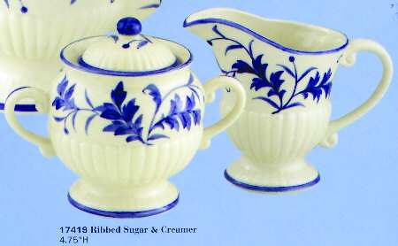 Blue Leaf Creamer