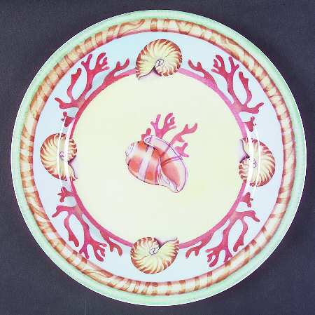 Collecting Sea Shells Dinner Plate