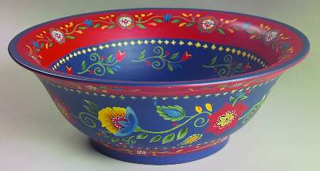 Emily 11" Round Decorative Bowl