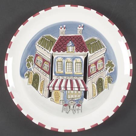 Bordeaux Bistro Dinner Plate