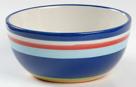 Colorfest III Blue Coupe Cereal Bowl
