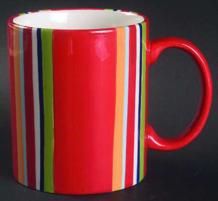 Colorfest III Red Mug