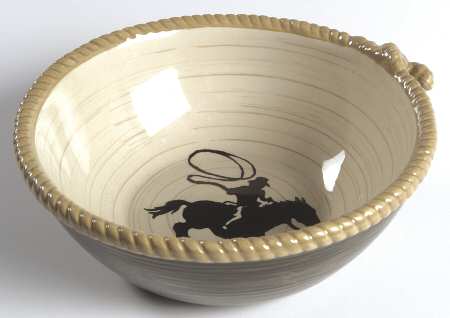 Happy Trails Individual Salad Bowl
