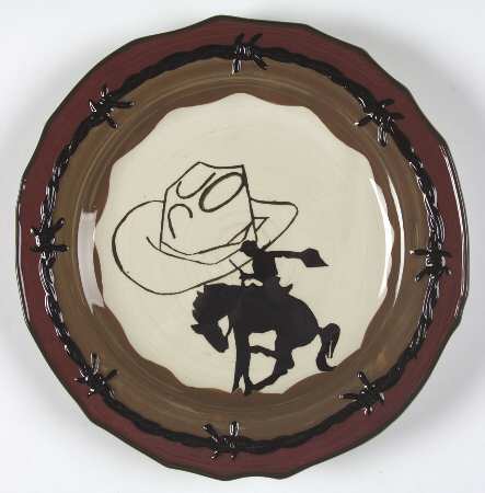 Happy Trails Salad Plate