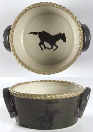 Happy Trails Individual Handled Soup Bowl
