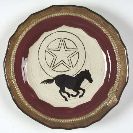 Happy Trails Salad Plate