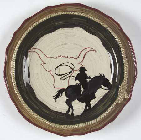 Happy Trails Salad Plate