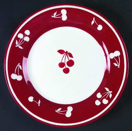 Cherries Jubilee Dinner Plate