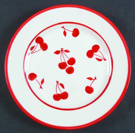 Cherries Jubilee Salad Plate