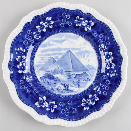 Seven Wonders of the World Dinner Plate