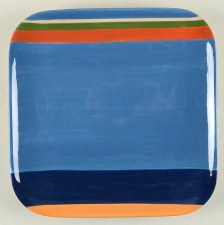 Colorfest II Square Dinner Plate