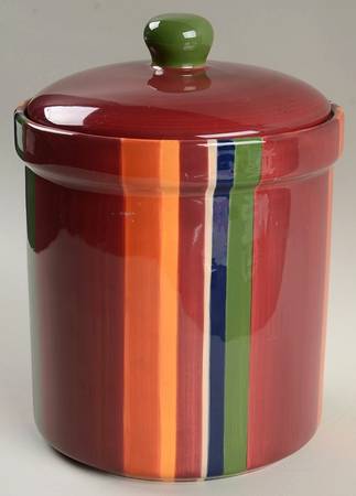 Colorfest II Large Canister & Lid