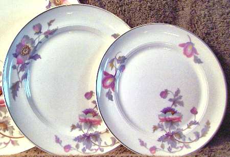 Platinum Gold Salad Plate