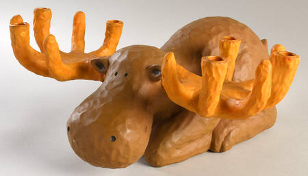 SNQ1 Figural Candleholder