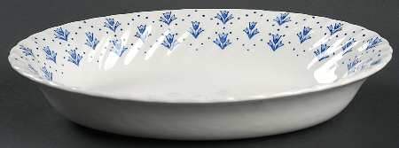 Bijou 9" Oval Vegetable Bowl