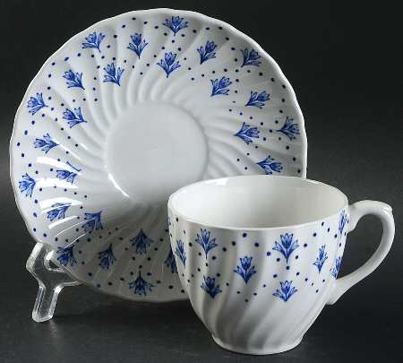 Bijou Flat Cup & Saucer Set