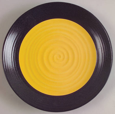 Tides Yellow Salad Plate