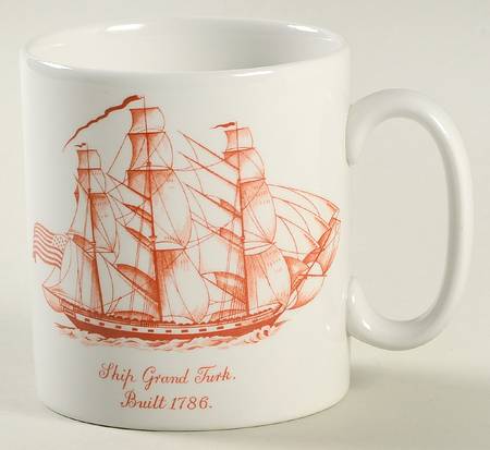 Trade Winds Red (No Gold Trim) Mug