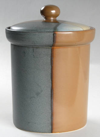 Gold Dust Green Large Canister & Lid