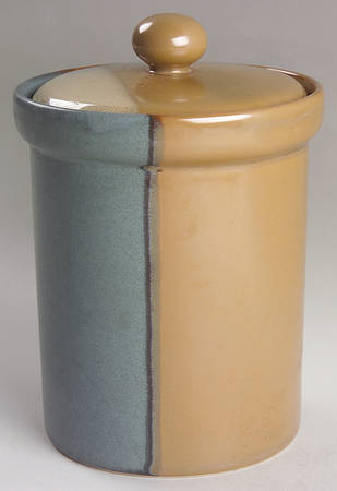 Gold Dust Green Medium Canister & Lid