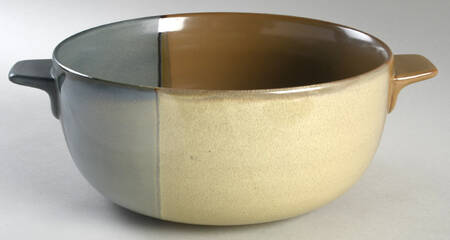 Gold Dust Green 2.5 Qt Round Casserole No Lid