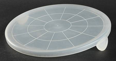 Gold Dust Green Plastic Lid for 8" Ceramic Storage Bowl