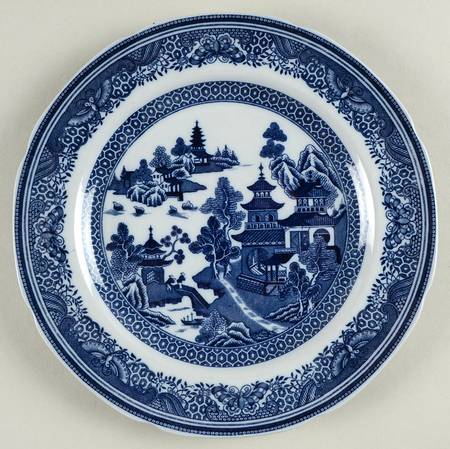 Queen Charlotte (No Trim) Luncheon Plate