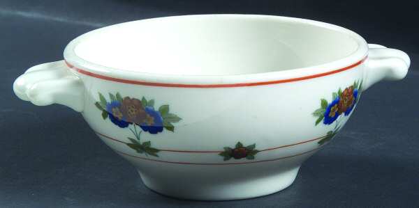 Canterbury (Pilgrim, Restaurant) Flat Cream Soup Bowl