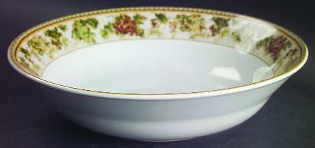 Vineyard (Smooth) 9" Round Vegetable Bowl by Sakura