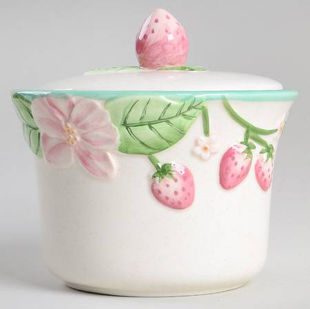 Summer Treat Sugar Bowl & Lid
