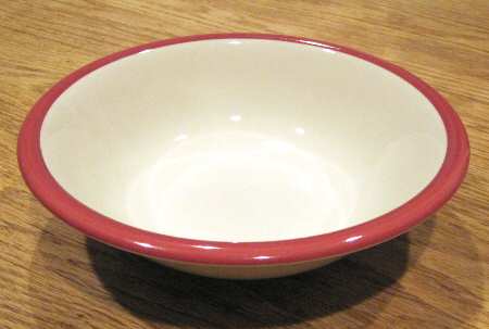 Simplicity Cranberry Soup/Cereal Bowl