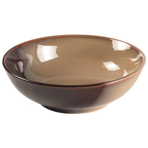 Eclipse Brown Soup/Cereal Bowl by Sango