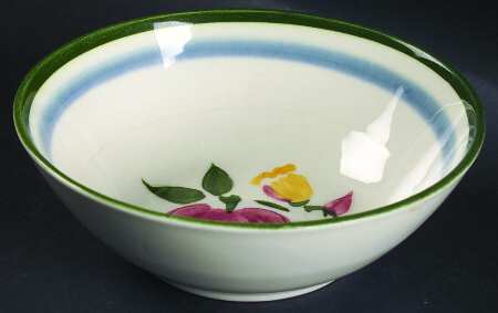 Fruit and Floral (White White) Coupe Cereal Bowl