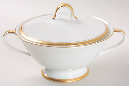 Wedding Band Sugar Bowl & Lid
