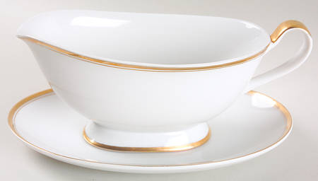 Wedding Band Gravy Boat & Underplate/Relish
