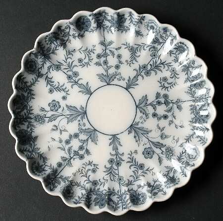 Gray Delhi Dessert/Pie Plate