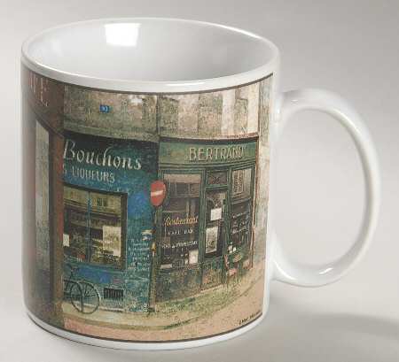 Restaurant Row Mug