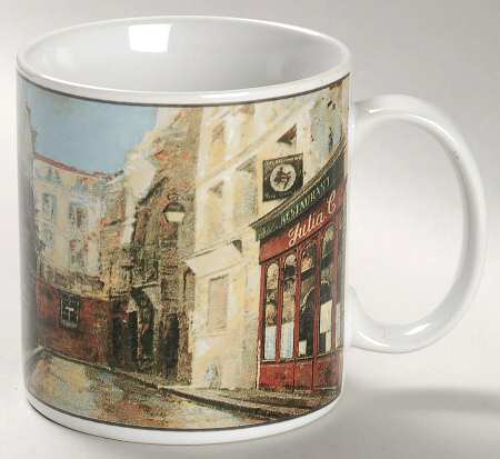 Restaurant Row Mug