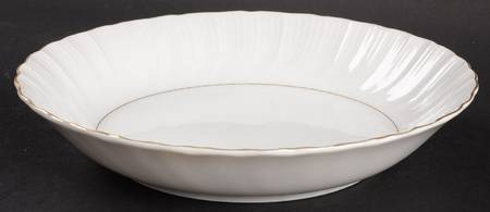 Golden Swirl Coupe Soup Bowl