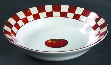 Farmstand Vegetables Coupe Soup Bowl