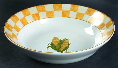 Farmstand Vegetables Coupe Soup Bowl