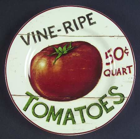 Farmstand Vegetables Salad Plate